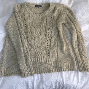 Chunky Knit Cream sweater